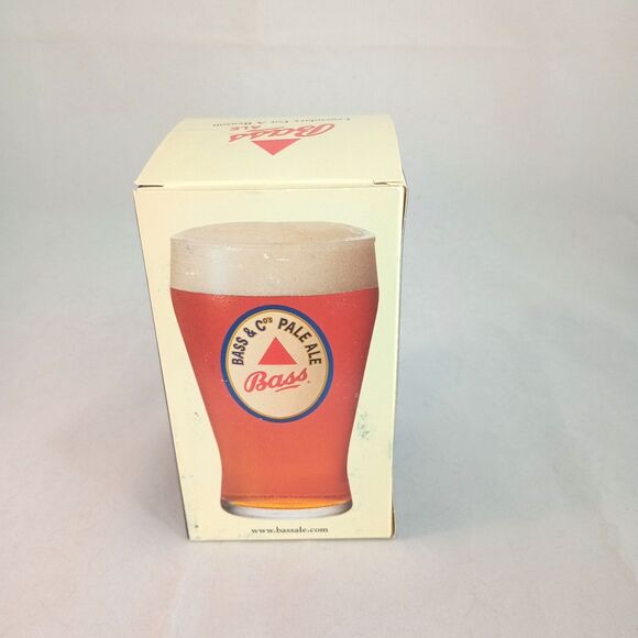 Vintage 1999 Bass Pale Ale Pint Glass NIB Beer Barware Bass & Co’s England - Picture 3 of 5